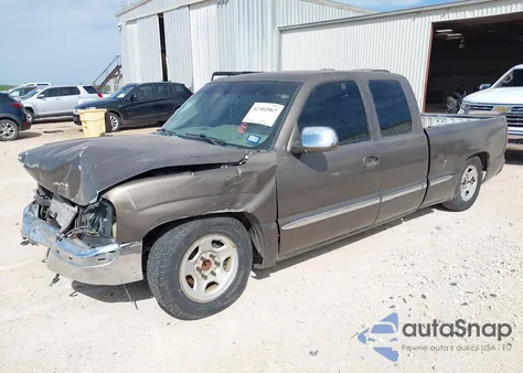 2002 GMC Sierra 1500 Sle from USA, damaged, VIN 2GTEC19T321146559